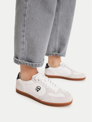 Sneakersy KARL LAGERFELD Kandidate KL63833N Biały
