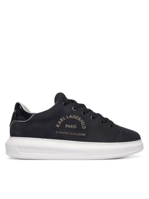 Sneakersy KARL LAGERFELD Kapri KL52539B Granatowy