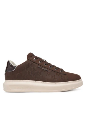 Sneakersy KARL LAGERFELD Kapri KL52547K Brązowy