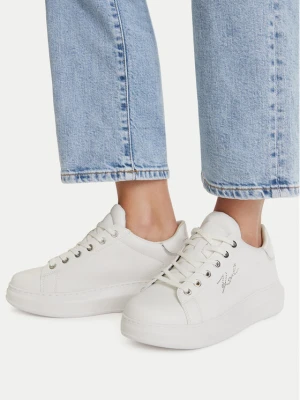 Sneakersy KARL LAGERFELD Kapri KL62518 Biały
