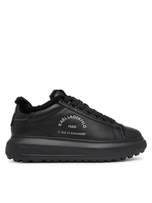 Sneakersy KARL LAGERFELD Kapri Lug KL57538L Czarny