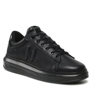 Sneakersy KARL LAGERFELD KL52515A Black Lthr / Mono