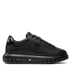 Sneakersy KARL LAGERFELD KL54530 Black Lthr/Mono 00X