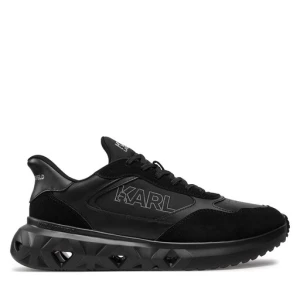 Sneakersy KARL LAGERFELD KL54624 Black Lthr/Suede Mono 30X