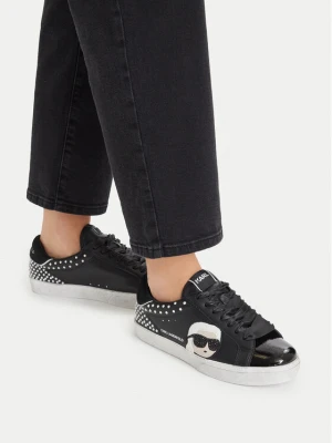 Sneakersy KARL LAGERFELD KL60130N Czarny