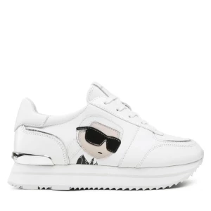 Sneakersy KARL LAGERFELD KL61930N White Lthr/Suede