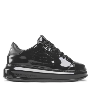 Sneakersy KARL LAGERFELD KL62539S Black Patent Lthr