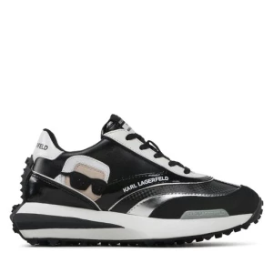 Sneakersy KARL LAGERFELD KL62930N Black Lthr/Suede