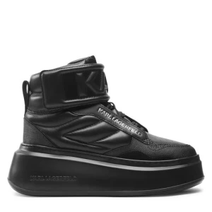 Sneakersy KARL LAGERFELD KL63555 Black Lthr/Mono
