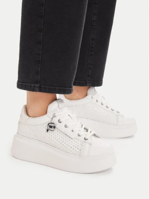 Sneakersy KARL LAGERFELD KL63577N Biały