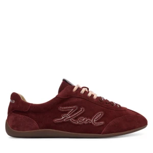 Sneakersy KARL LAGERFELD KL66122 Bordowy