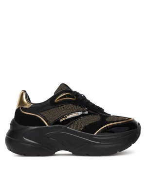 Sneakersy KARL LAGERFELD Kontour Wedge KL68016 Czarny