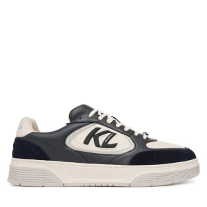Sneakersy KARL LAGERFELD Kourtney KL53026 Granatowy