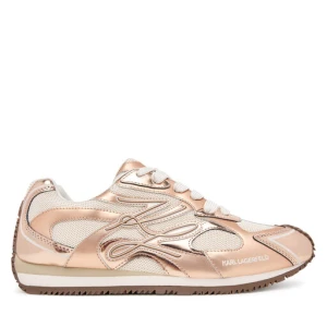 Sneakersy KARL LAGERFELD Velocette KL63925 Różowe złoto
