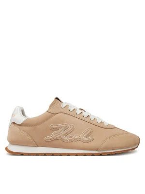 Sneakersy KARL LAGERFELD Venus KL65912 Beżowy