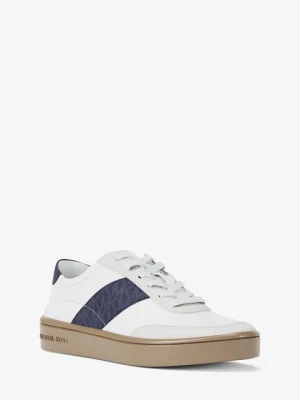 Sneakersy Kaycee w paski z charakterystycznym logo Michael Kors
