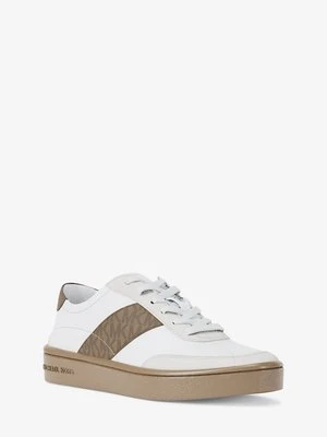 Sneakersy Kaycee w paski z charakterystycznym logo MICHAEL Michael Kors