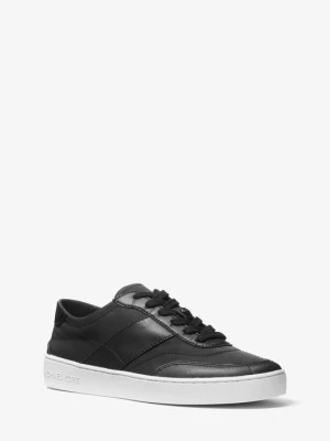 Sneakersy Kaycee ze skóry Michael Kors CZARNY (Czarny)