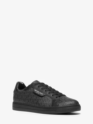 Sneakersy Keating z płótna z logo i skóry Michael Kors Mens