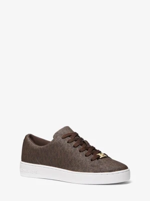 Sneakersy Keaton z charakterystycznym logo Michael Kors BRĄZOWY (Brązowy)