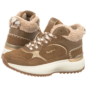 Sneakersy Kimi Laces W Cognac Brown PLS600083 879 (PE144-a) Pepe Jeans