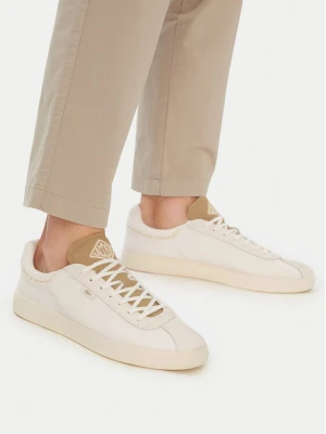 Sneakersy Lacoste Baseshot 126 51SMA0072 Kremowy