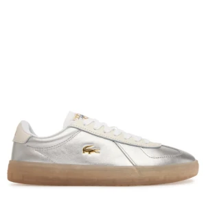 Sneakersy Lacoste Baseshot  50SFA0031 Srebrny