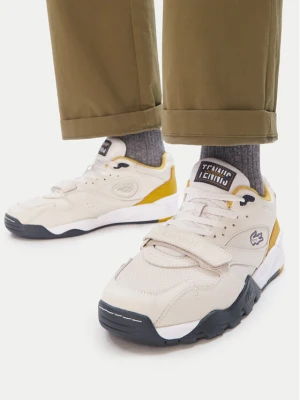 Sneakersy Lacoste Game Trainer Pro 52SMA0004 Kremowy