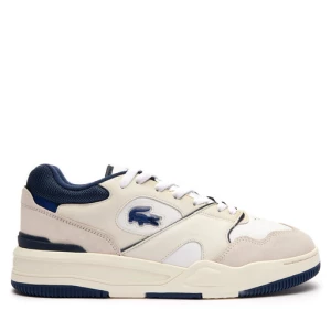 Sneakersy Lacoste Lineshot Leather Logo 747SMA0062 Beżowy
