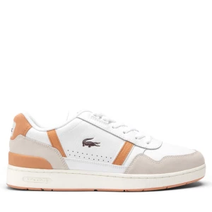 Sneakersy Lacoste T-Clip Contrasted Accent 747SMA0066 Biały