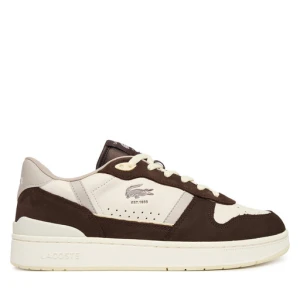 Sneakersy Lacoste T-Clip Set 51SMA0100 Brązowy
