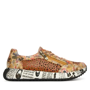 Sneakersy Laura Vita Burton 47 Brązowy