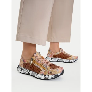 Sneakersy Laura Vita Burton 47 Brązowy