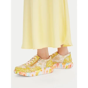 Sneakersy Laura Vita Nikito 62 Żółty