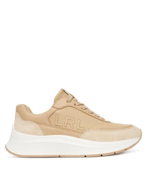 Sneakersy LAUREN RALPH LAUREN 802974376001 Beżowy