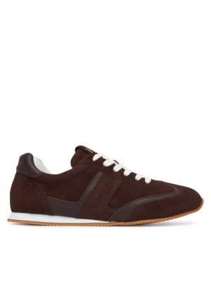 Sneakersy LAUREN RALPH LAUREN Dani Lw Prfl Sk Ltl 802P15837007 Brązowy