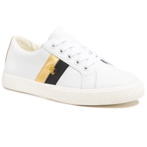 Sneakersy Lauren Ralph Lauren Janson II Sk Vlc 802828027002 Biały