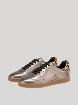 Sneakersy Leo Mista Isa w kolorze szarym/metalicznym Joop