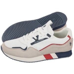 Sneakersy Lewis143 Whi LEWIS4143S1/HM1 (US73-b) U.S. Polo Assn.