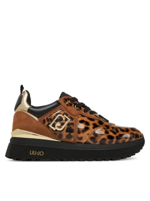 Sneakersy Liu Jo Maxi Wonder 01 BF5009 EX332 Brązowy