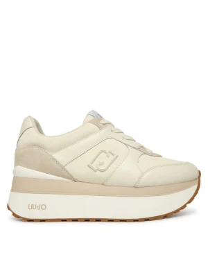 Sneakersy Liu Jo Maxi Wonder Plus 02 Bis BF6011 PX902 Kremowy