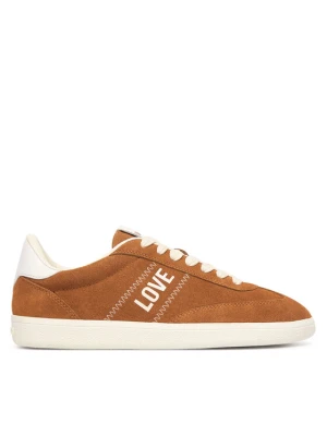 Sneakersy LOVE MOSCHINO JA15272G1PIG0210 Brązowy jasny