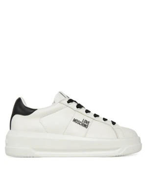 Sneakersy LOVE MOSCHINO JA15315G0NIA110A Biały