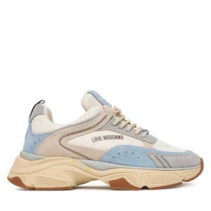 Sneakersy LOVE MOSCHINO JA15426G1OIQ511B Błękitny