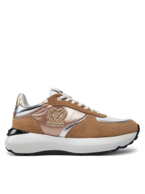 Sneakersy LOVE MOSCHINO JA15455G0LIN210A Brązowy
