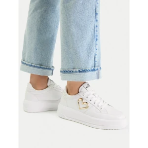 Sneakersy LOVE MOSCHINO JA15485G0OIA0100 Biały