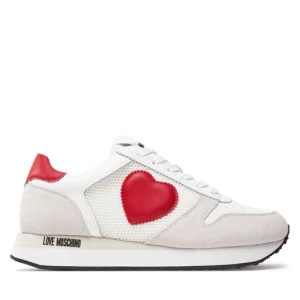Sneakersy LOVE MOSCHINO JA15493G0IIQ810A Bco Rosso