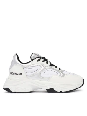 Sneakersy LOVE MOSCHINO JA15556G0PINR10A Biały
