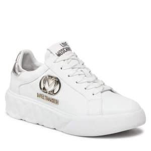 Sneakersy LOVE MOSCHINO JA15914G0HIA210B Biały