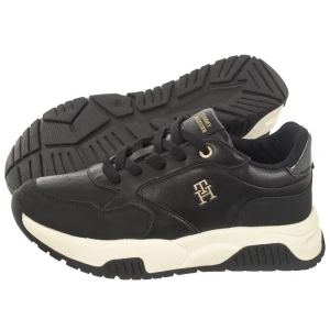 Sneakersy Low Cut Lace-Up Sneaker T3A9-33003-1269 999 Black (TH867-a) Tommy Hilfiger